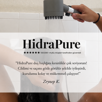 HidraPure Filtreli Duş Başlığı