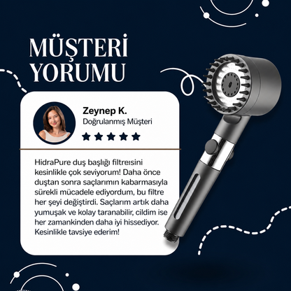 HidraPure Filtreli Duş Başlığı