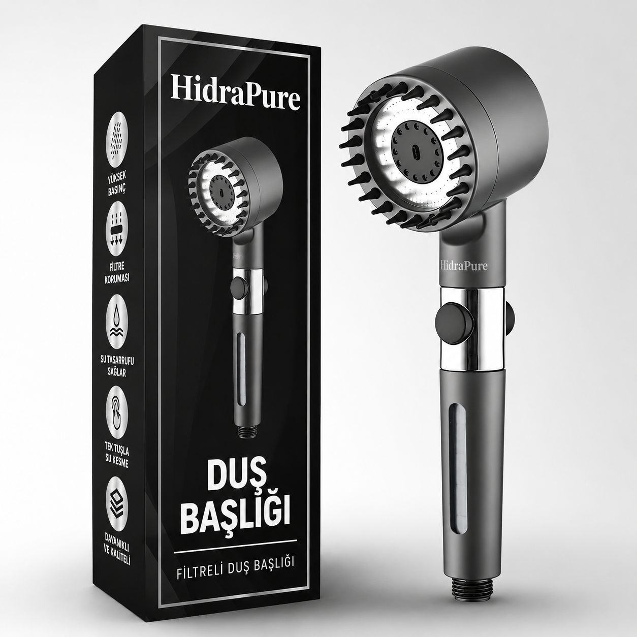 HidraPure Filtreli Duş Başlığı